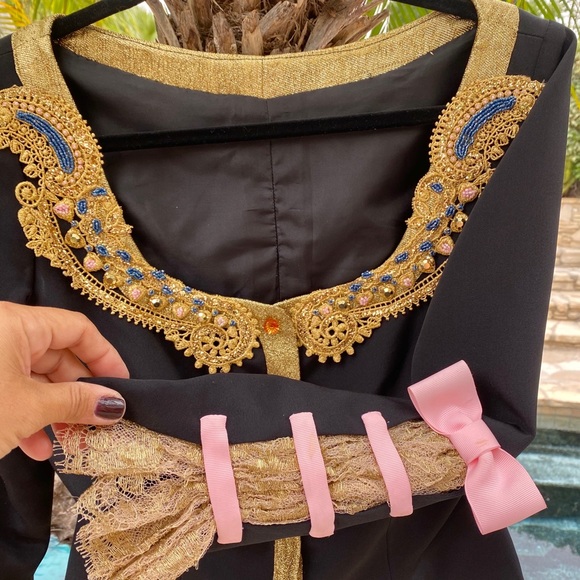 Hand Sawn beautiful Fancy Jacket with beads - Picture 3 of 7